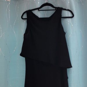 Black cocktail dress